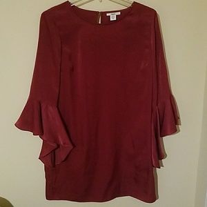 Burgundy Dress